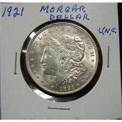 1921 U.S. MORGAN SILVER DOLLAR