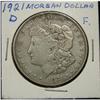 Image 1 : 1921-D U.S. MORGAN SILVER DOLLAR