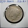 Image 1 : 1921 U.S. PEACE DOLLAR