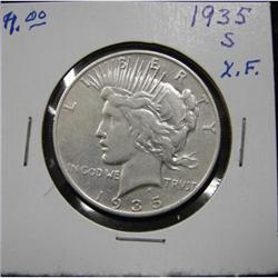 1935-S U.S. PEACE DOLLAR