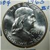 Image 2 : 1963 U.S. FRANKLIN HALF DOLLAR