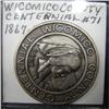 Image 1 : 1967 WICOMICO COUNTY MARYLAND MEDALLION