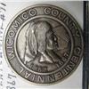 Image 2 : 1967 WICOMICO COUNTY MARYLAND MEDALLION