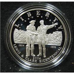 2004 U.S. LEWIS & CLARK SILVER DOLLAR
