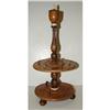 Image 1 : 19TH CENTURY WALNUT SPOOL CADDY