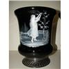 Image 2 : MARY GREGORY GLASS URNS