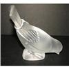 Image 1 : LALIQUE CRYSTAL SPARROW MOINEAUX FIGURINE