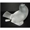 Image 1 : LALIQUE CRYSTAL SPARROW MOINEAUX FIGURINE