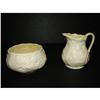 Image 1 : BELLEEK PORCELAIN WASHBOWL & PITCHER