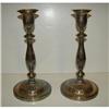 Image 1 : SHEFFIELD SILVER PLATE CANDLESTICKS