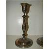 Image 2 : SHEFFIELD SILVER PLATE CANDLESTICKS