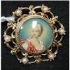 Image 1 : 14KT GOLD PEARL PIN