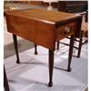 Image 2 : CABINETMAKER CHERRY PEMBROKE TABLE
