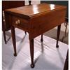 Image 3 : CABINETMAKER CHERRY PEMBROKE TABLE