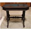 Image 1 : VICTORIAN TURTLE TOP TABLE