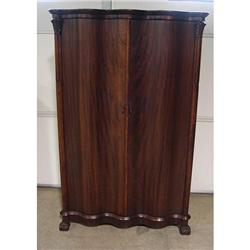 MAHOGANY LINEN CHEST