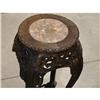 Image 2 : ORIENTAL TEAKWOOD & MARBLE PLANT STAND