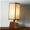 Image 1 : George Nakashima, Table Lamp II, USA, 1968
