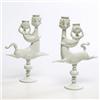 Image 1 : Bjorn Wiinblad, candelabrum, pair, Rosenthal