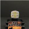 Image 1 : MINNEAPOLIS LAKERS N.B.A 1954 CHAMPIONSHIP REPLICA RING (ref442)