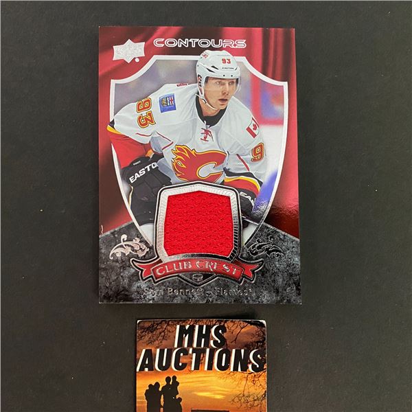 2015-16 UD CONTOURS SAM BENNETT JERSEY HOCKEY CARD (ref2626)