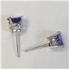 Image 2 : 14K TANZANITE(1.8CT) EARRINGS