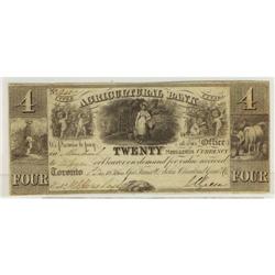Agricultural Bank 1835 $4 CH-20-10-02-10 No.