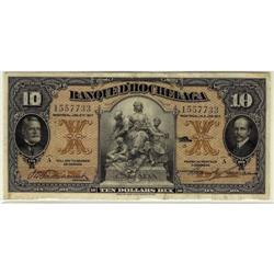 La Banque D'Hochelaga  1917 $10  CH-360-24-08
