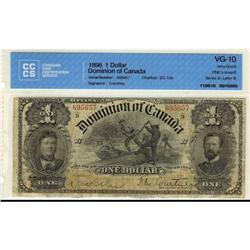 DC-13a 1898 $1 CCCS VG10