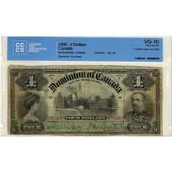 DC-16 1900 $4 #070508 CCCS VG-10 3short tears