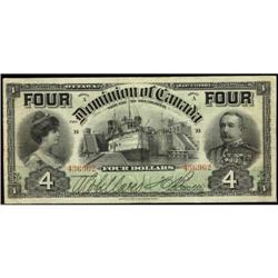 DC-17b 1902  $4 #436962 CCCS VF30, scarce thi