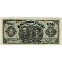 DC-18b 1911  $1 #357379 Green lines VF-EF