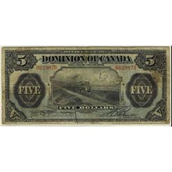 DC-21b 1912  $5 #062987B  about F-12