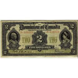 DC-22c 1914 $2 #P-446573  F-VF