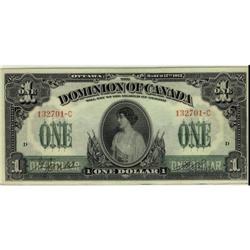 DC-23a 1917 $1 Boville 132701-C  Choice UNC