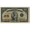 Image 1 : DC-24c 1923  25¢ #643655 CCCS UNC-62