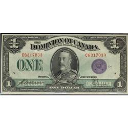 DC-25k 1923  $1 #C6317033 Purple seal  CCCS U