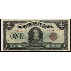 DC-25e 1923 $1  P-284224 VF/EF