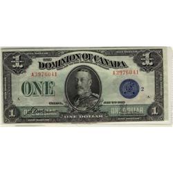 DC-25h 1923 $1 Blue Seal  A3976041  EF/AU  mi