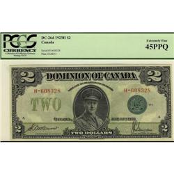 DC-26d 1923 $2  H-608328 PCGS EF-45PPQ