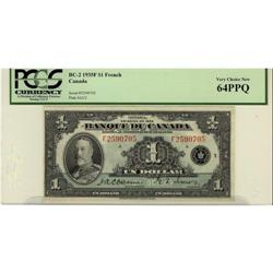 BC-2 1935 $1  F2590705 PCGS UNC-64 PPQ