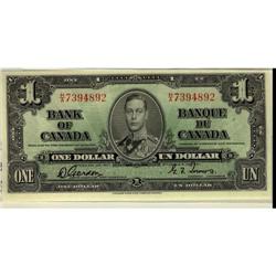 BC-21b 1937 $1 Narrow panel   H/A 7394892 . U