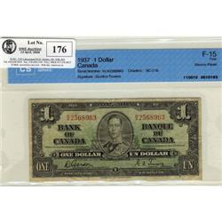 BC-21b H/A 1937 $1 CCCS F15