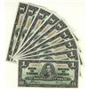Image 1 : BC-21d 1937  $1, Lot of 9  choice uncirculate