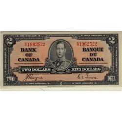 BC-22c 1937 $2 ER1962522 UNC