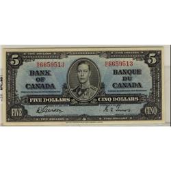 BC-23b, 1937 $5 , sharp example in AU #BC6659