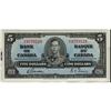 Image 1 : BC-23b, 1937 $5 , sharp original UNC note #OC