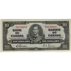 BC-24b 1937  $10 #ZD236681 Gordon-Towers EF-A