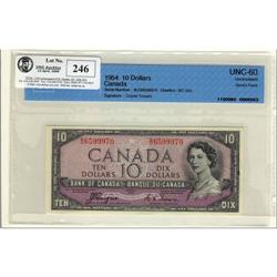 BC-32a 1954 $10 b/d6599970 CCCS UNC-60