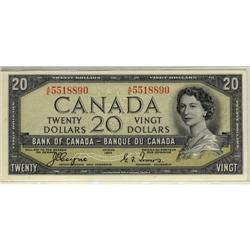 BC-33a 1954 $20 DF A/E5518890 AU